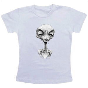 Camiseta Infanto Juvenil Alien Grafite Arte