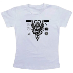 Camiseta Infanto Juvenil Lilith Simbologia