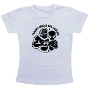 Camiseta Infanto Juvenil Pe Grande e ET amigos