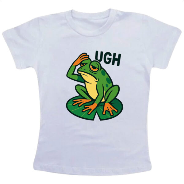 Camiseta Infanto Juvenil Sapo com enchaqueca