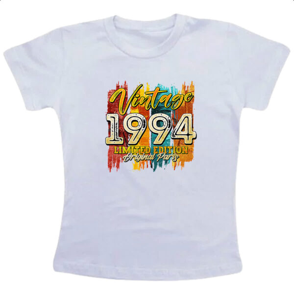 Camiseta Infanto Juvenil Vintage 1994 Limited Edition