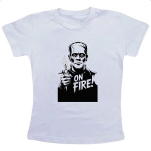 Camiseta Infanto Juvenil Frank On Fire