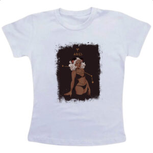 Camiseta Infanto Juvenil Anime Signo de Aries