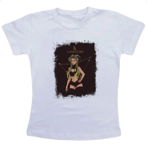 Camiseta Infanto Juvenil Anime Signo de Capricornio