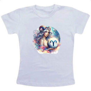 Camiseta Infanto Juvenil Signo Diva de Aries