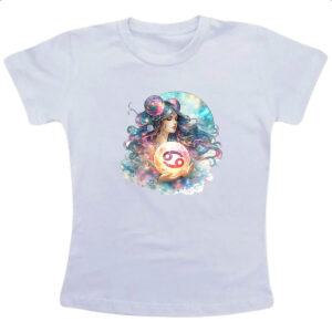 Camiseta Infanto Juvenil Signo Diva de Cancer