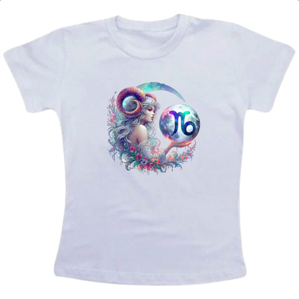 Camiseta Infanto Juvenil Signo Diva de Capricornio