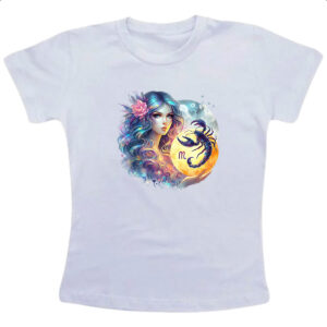 Camiseta Infanto Juvenil Signo Diva de Escorpiao