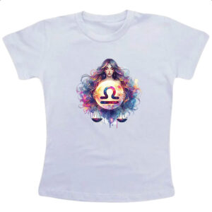 Camiseta Infanto Juvenil Signo Diva de Libra