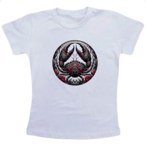 Camiseta Infanto Juvenil Signo Gotico de Cancer
