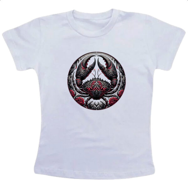 Camiseta Infanto Juvenil Signo Gotico de Cancer