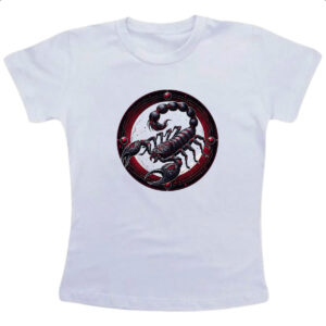Camiseta Infanto Juvenil Signo Gotico de Escorpiao