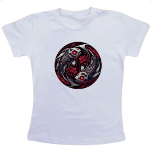 Camiseta Infanto Juvenil Signo Gotico de Peixes