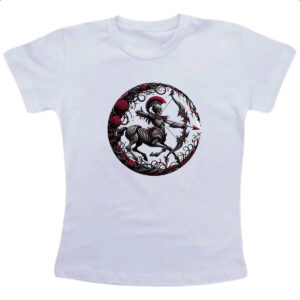 Camiseta Infanto Juvenil Signo Gotico de Sagitario