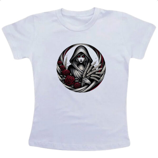 Camiseta Infanto Juvenil Signo Gotico de Virgem