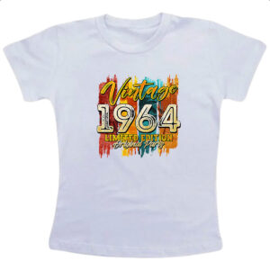 Camiseta Infanto Juvenil Vintage 1964 Limited Edition