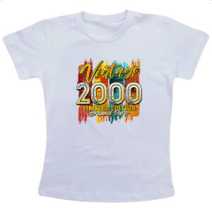 Camiseta Infanto Juvenil Vintage 2000 Limited Edition