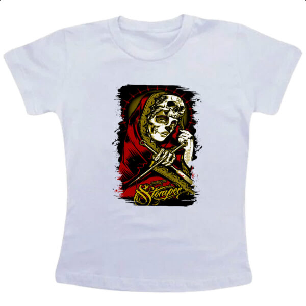 Camiseta Infanto Juvenil Catrina Big Stomper