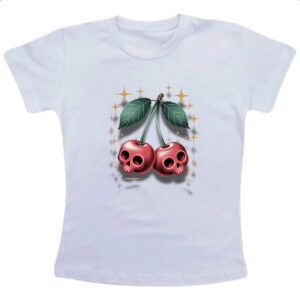 Camiseta Infanto Juvenil Cerejas da morte
