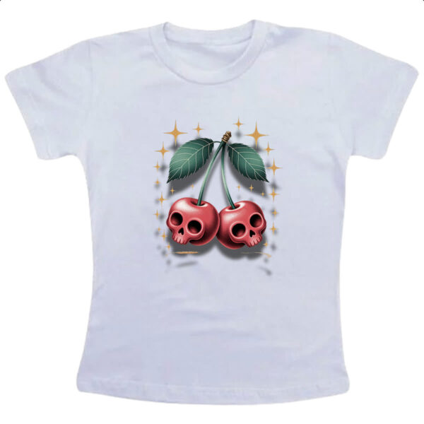 Camiseta Infanto Juvenil Cerejas da morte
