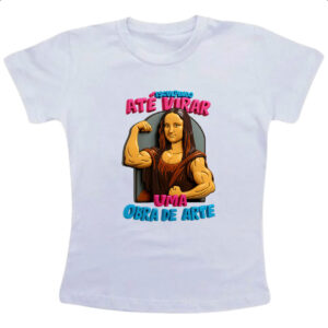 Camiseta Infanto Juvenil Esculpindo ate virar obra de arte