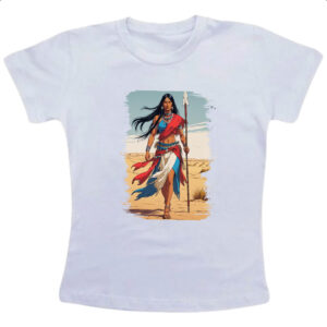 Camiseta Infanto Juvenil Guerreira Apache