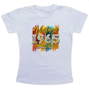 Camiseta Infanto Juvenil Vintage 1965 Limited Edition