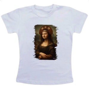 Camiseta Infanto Juvenil Monalisa Cangaceira
