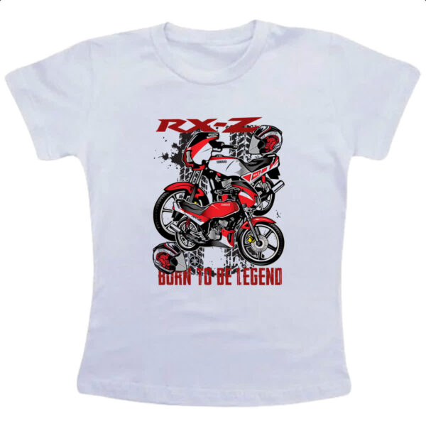 Camiseta Infanto Juvenil RX-Z Born To The Legend