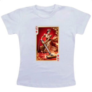 Camiseta Infanto Juvenil Rainha da limpeza