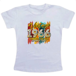 Camiseta Infanto Juvenil Vintage 1966 Limited Edition