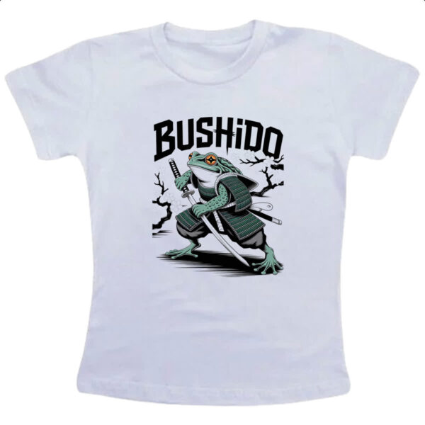 Camiseta Infanto Juvenil Sapo Bushido 2