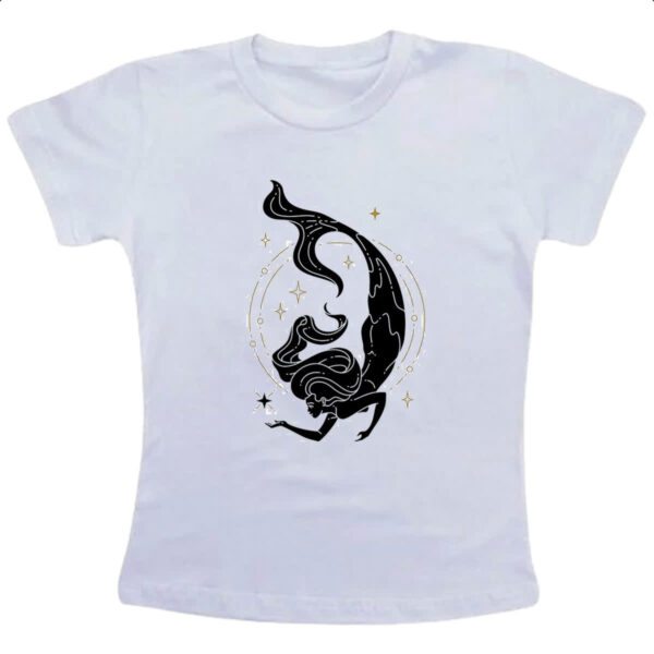 Camiseta Infanto Juvenil Signo Yoga Peixes