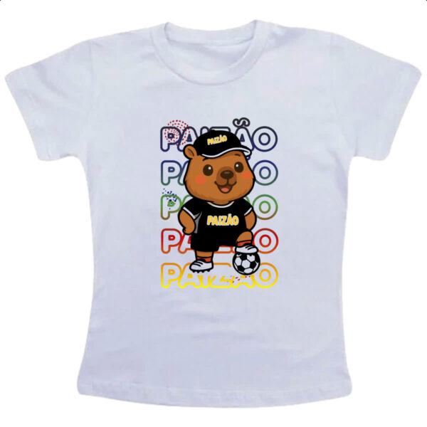Camiseta Infanto Juvenil Capivara Paizao Futebol