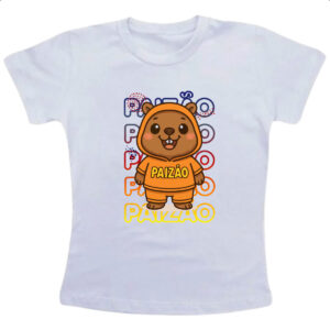 Camiseta Infanto Juvenil Capivara Paizao Paizao