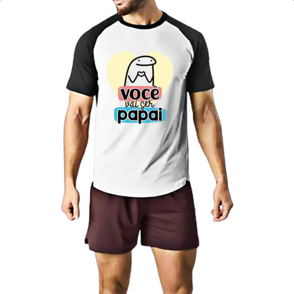 Camiseta Raglan Dia dos Pais Flork Papai - Imagem 2