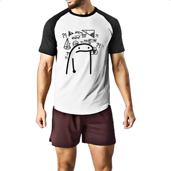 Camiseta Raglan Flork Meme Matematica - Imagem 2