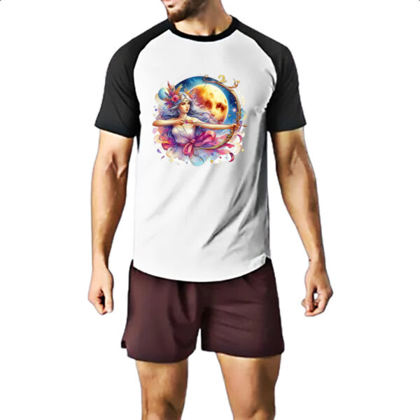 Camiseta Raglan Signo Diva de Sagitario - Imagem 2