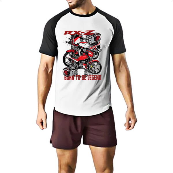 Camiseta Raglan RX-Z Born To The Legend - Imagem 2