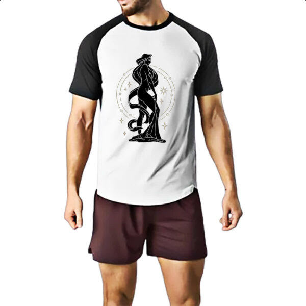 Camiseta Raglan Signo Yoga Virgem - Imagem 2