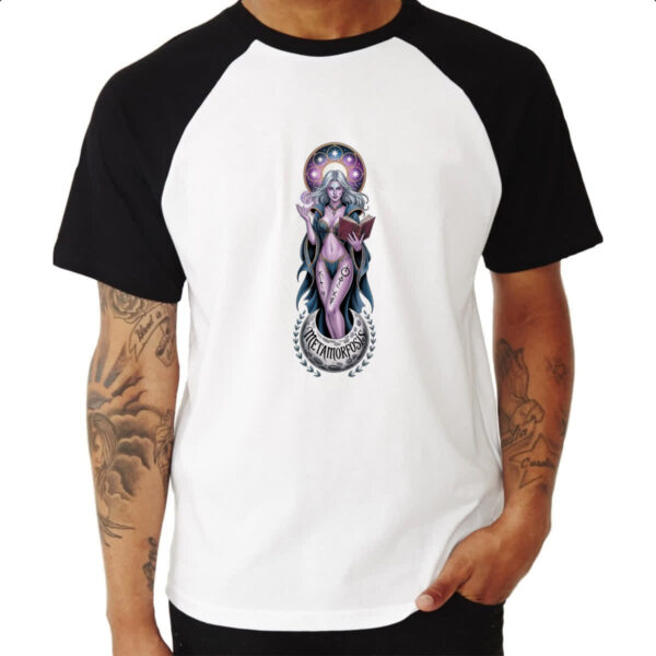 Camiseta Raglan Feiticeira Metamorfose - Imagem 3