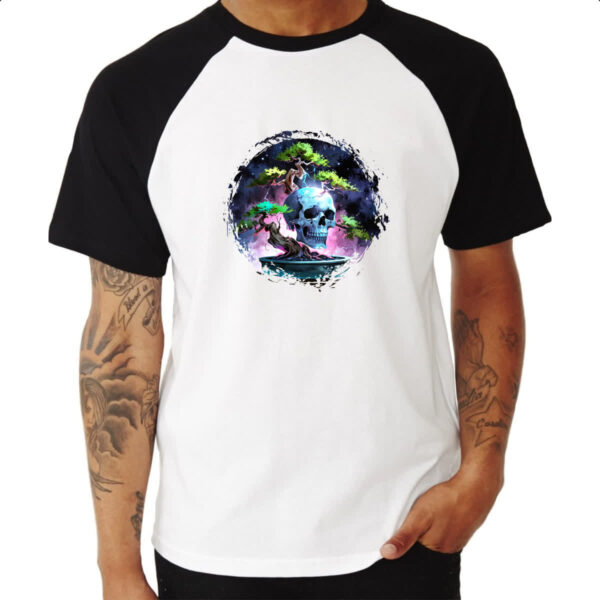 Camiseta Raglan Bonsai da morte - Imagem 3
