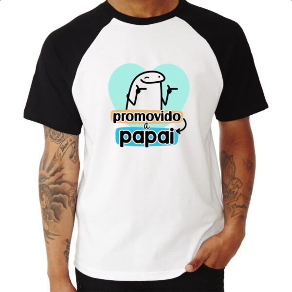 Camiseta Raglan Dia dos Pais Flork Promovido - Imagem 3