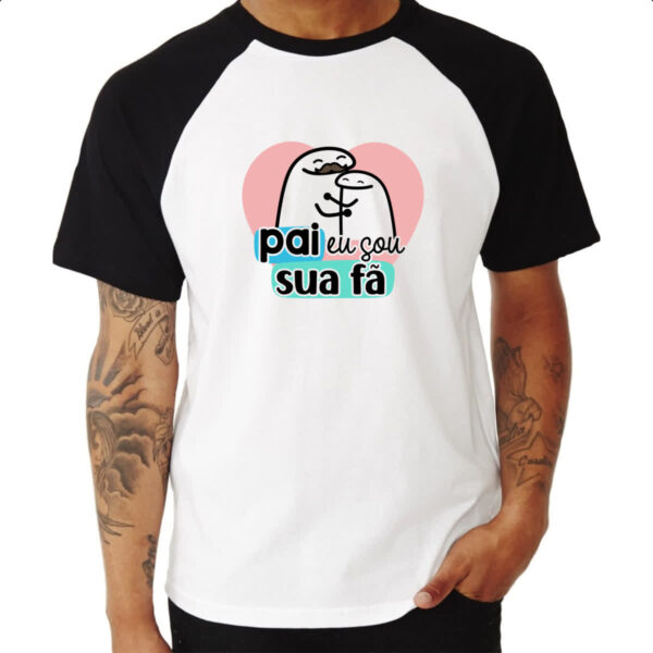 Camiseta Raglan Dia dos Pais Flork Sua - Imagem 3