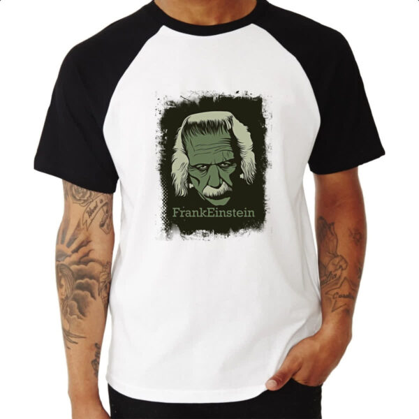 Camiseta Raglan FrankEinstein - Imagem 3