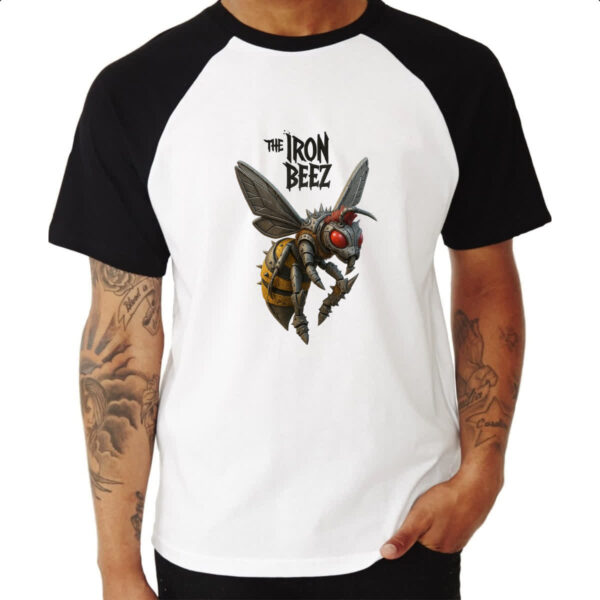 Camiseta Raglan The Iron Beez - Imagem 3