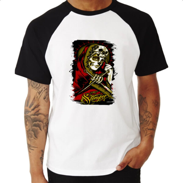 Camiseta Raglan Catrina Big Stomper - Imagem 3