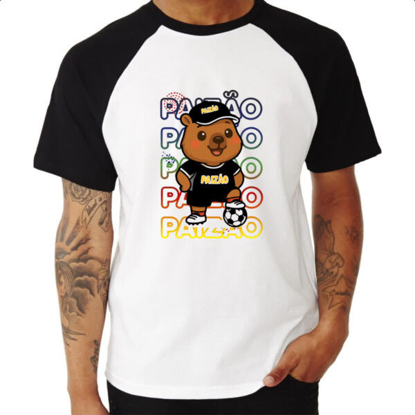 Camiseta Raglan Capivara Paizao Futebol - Imagem 3