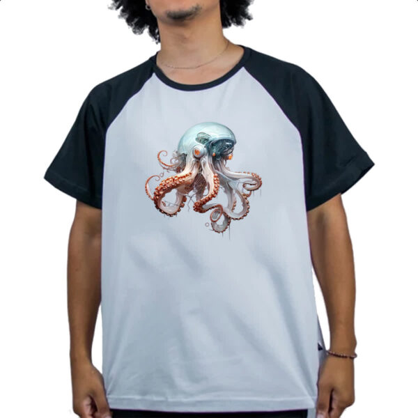 Camiseta Raglan Polvo robo - Imagem 4