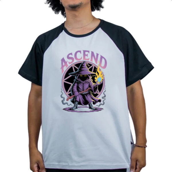 Camiseta Raglan Mago Ascend - Imagem 4